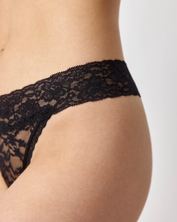 INTIMISSIMI String 'INTRICATE SURFACE' in Schwarz