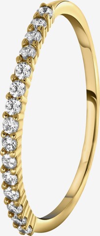 Lucardi Ring in Gold: front