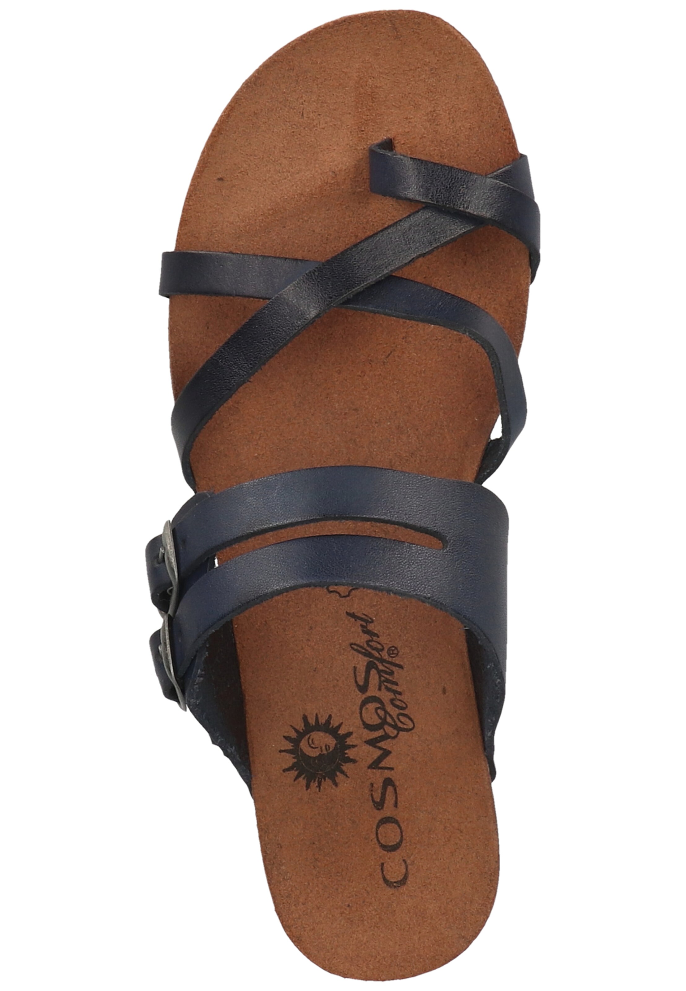 COSMOS COMFORT T-bar sandals in Blue