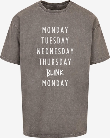 Mister Tee Shirt 'Blink' in Grey: front