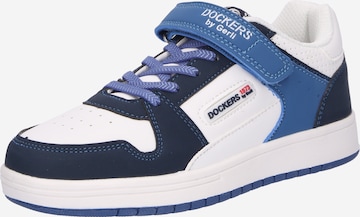 Sneaker di Dockers by Gerli in blu: frontale