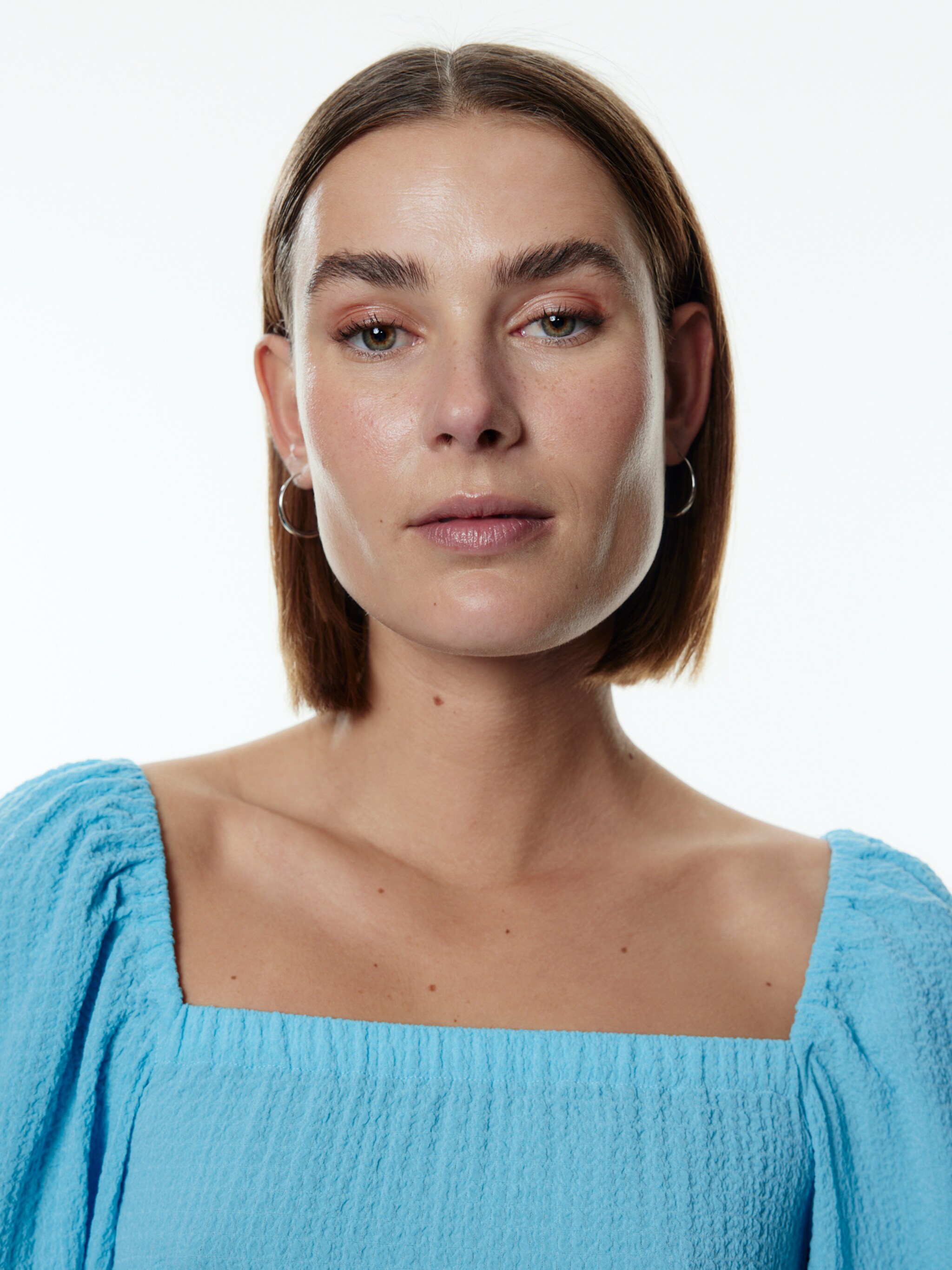 EDITED Produkte Bluse 'Dion' blau