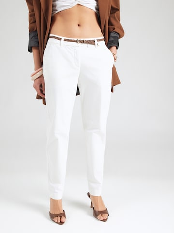 Tapered Pantaloni eleganți de la COMMA pe bej: față