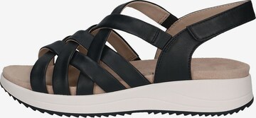 CAPRICE Sandalen met riem in Blauw