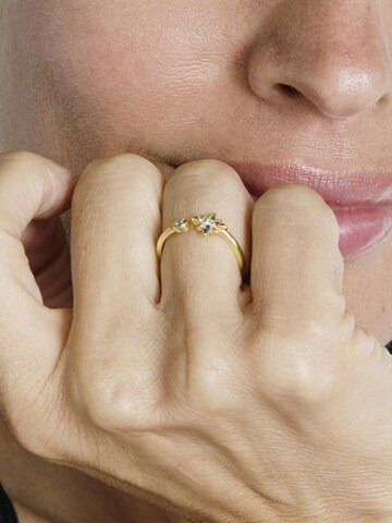 Luxenter Ring 'Anra' in Mischfarben