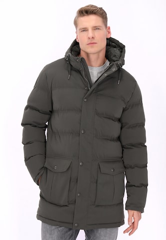 DreiMaster Vintage - Chaqueta de invierno en verde: frente