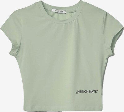 HINNOMINATE Shirt 'Mezza Manica' in hellgrün / schwarz, Produktansicht