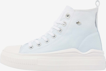 BRITISH KNIGHTS Korkeavartiset tennarit 'KAYA FLOW MID' värissä sininen: etupuoli