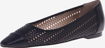 Baldinini Ballet Flats in Black: front