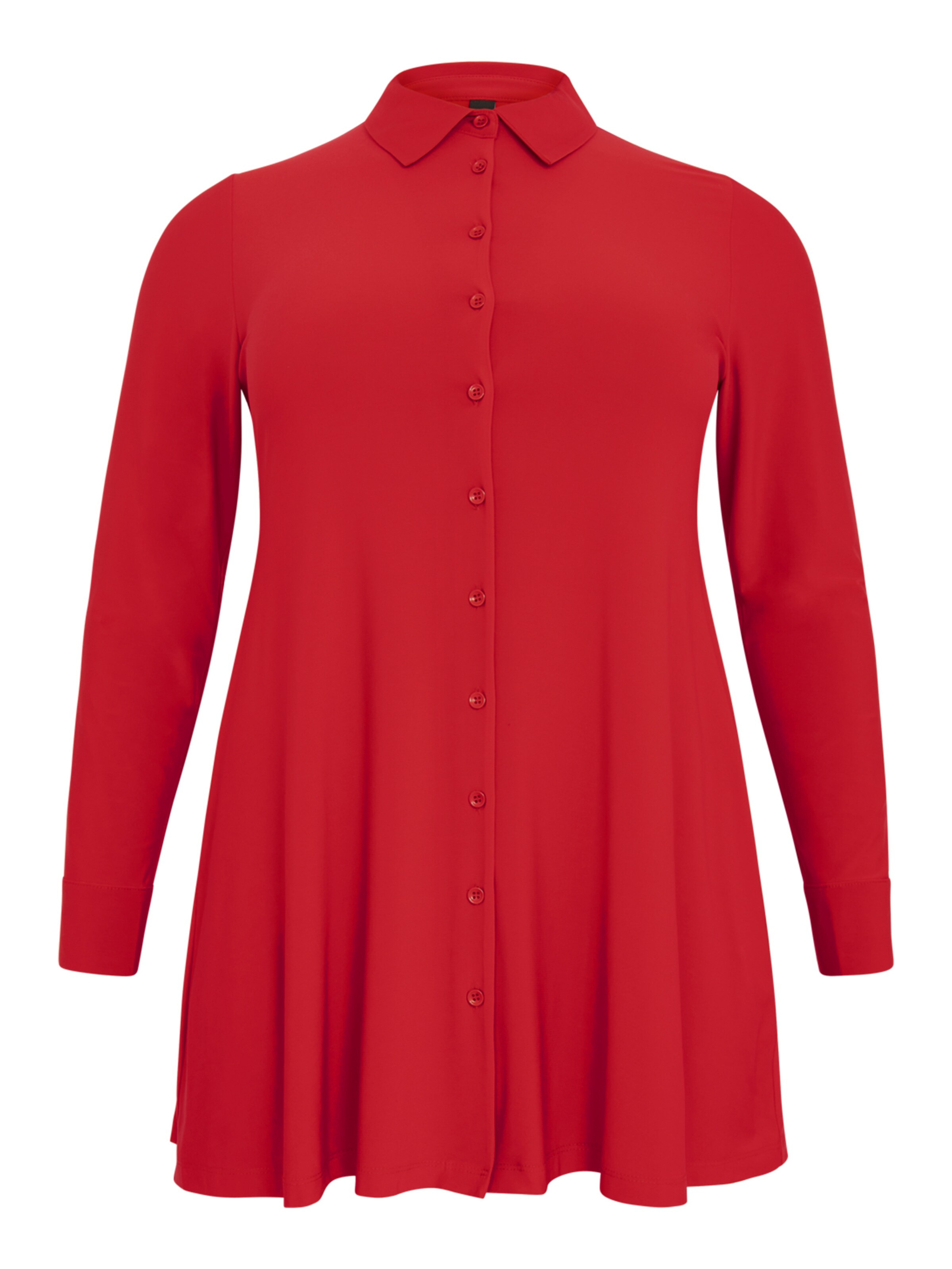 YOEK Bluse in Rot: Vorderseite