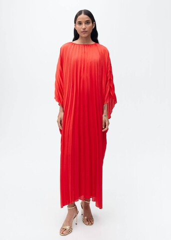 MANGO Evening Dress 'Nube' in Red: front