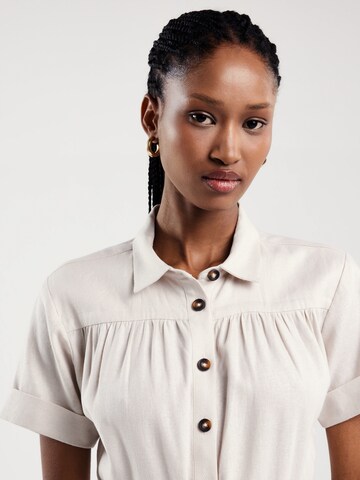 BIG STAR Shirt dress 'Okire' in Beige