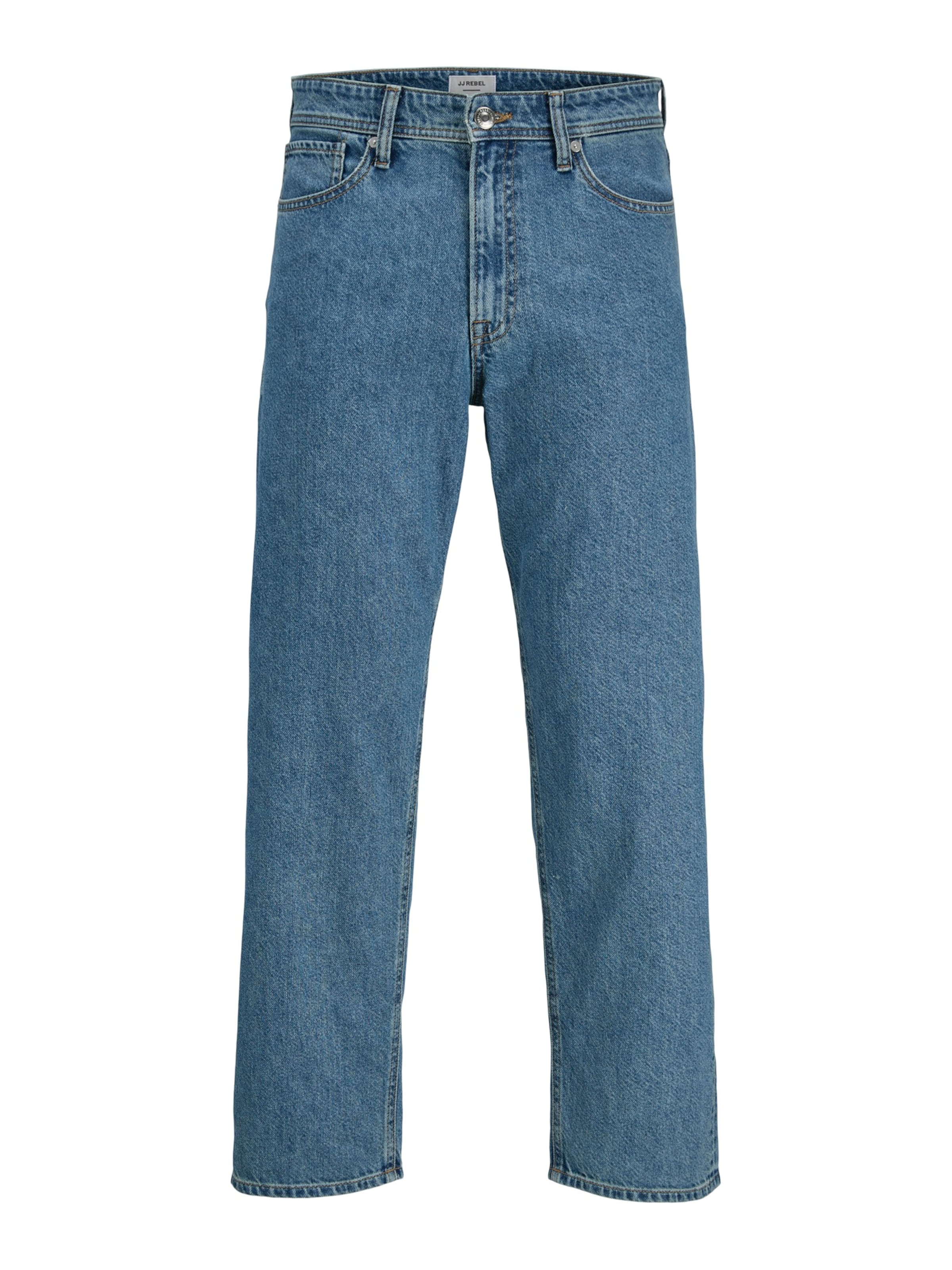 JJ Rebel regular Τζιν 'JREBPHIL JJCRAFT' σε μπλε: μπροστά