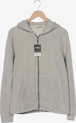 SELECTED Sweatshirt & Zip-Up Hoodie in M in Grey: front