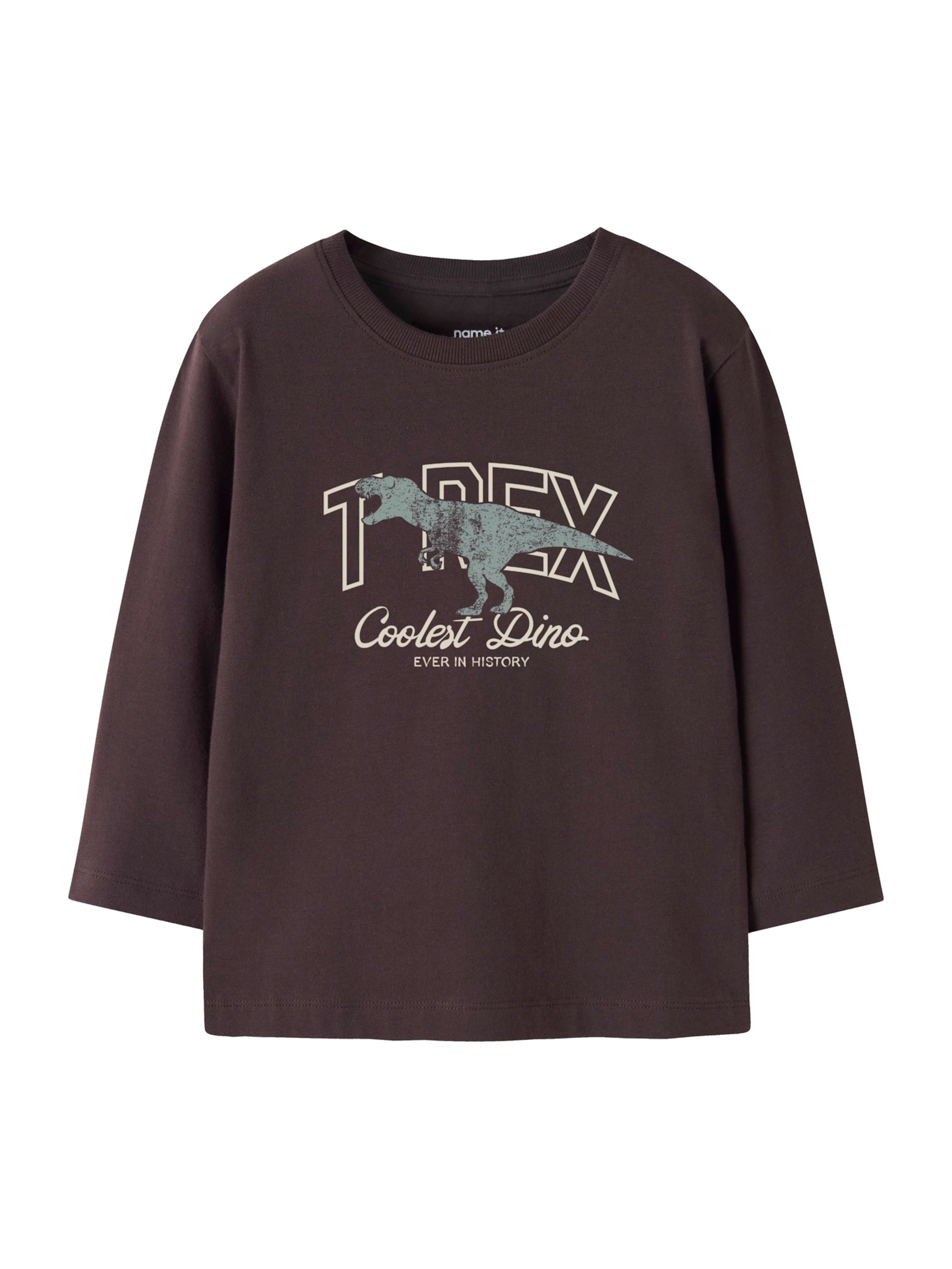 NAME IT - Camiseta 'NMMRUNI' en marrón: frente