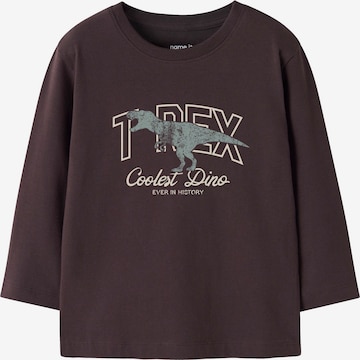 NAME IT - Camiseta 'NMMRUNI' en marrón: frente