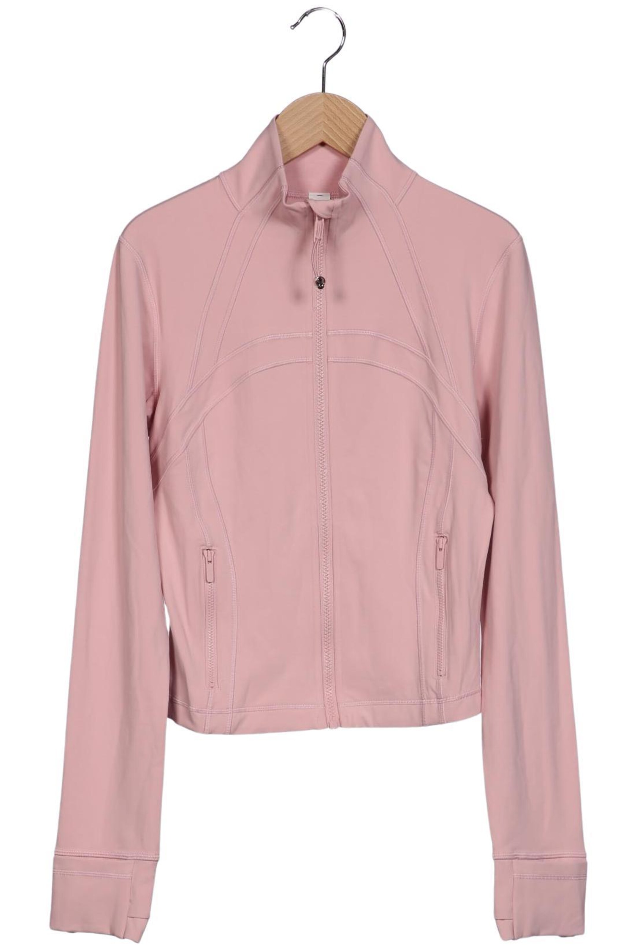 Lululemon Sweatshirt & Zip-Up Hoodie in L in Pink: front
