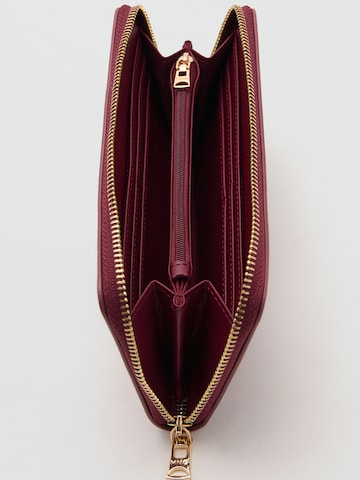 MANGO Portemonnee 'MARTES' in Rood