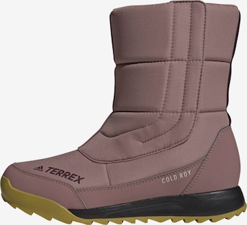 ADIDAS TERREX Boots 'Choleah' in Purple: front