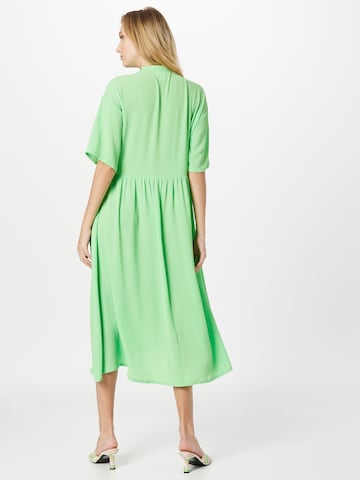 Monki Shirt Dress in Green