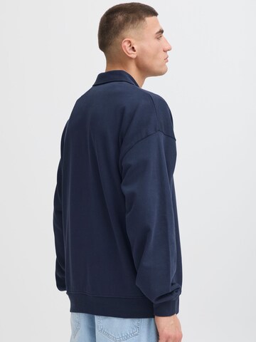 !Solid Polokragenpullover ' SDOWNEY ' in Blau
