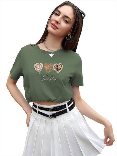 GORHEY Shirt in L/Regular in de kleur Groen, Productweergave