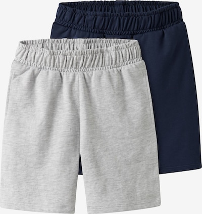 TWO SOON Hlače u morsko plava / siva melange, Pregled proizvoda