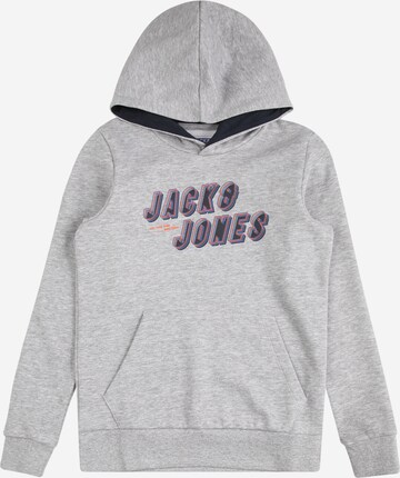Jack & Jones Junior Mikina – šedá: přední strana