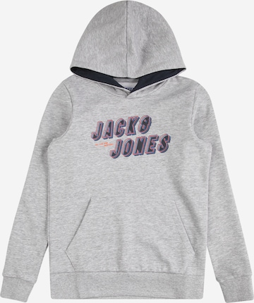Jack & Jones Junior - Sudadera en gris: frente
