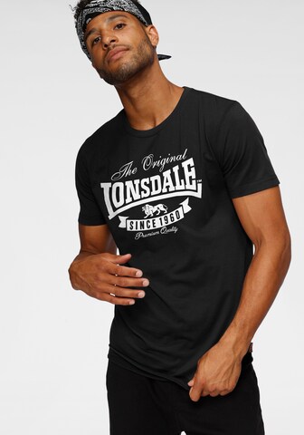 LONSDALE Футболка в Красный