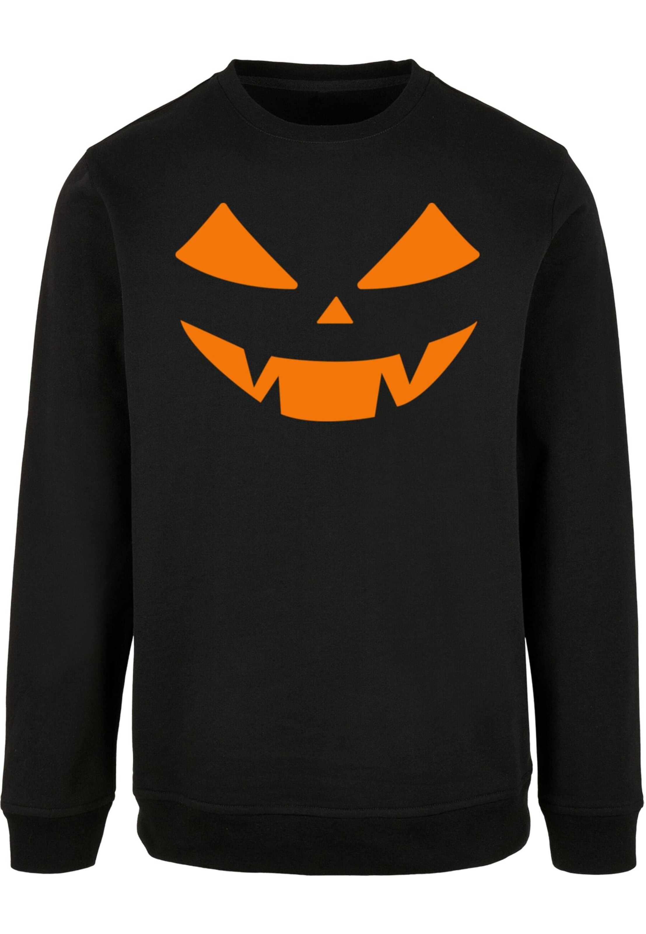 ABSOLUTE CULT Sweatshirt 'Pumpkin Face' in Black: front