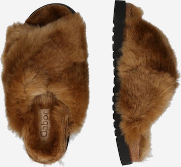 GABOR Slippers in Brown