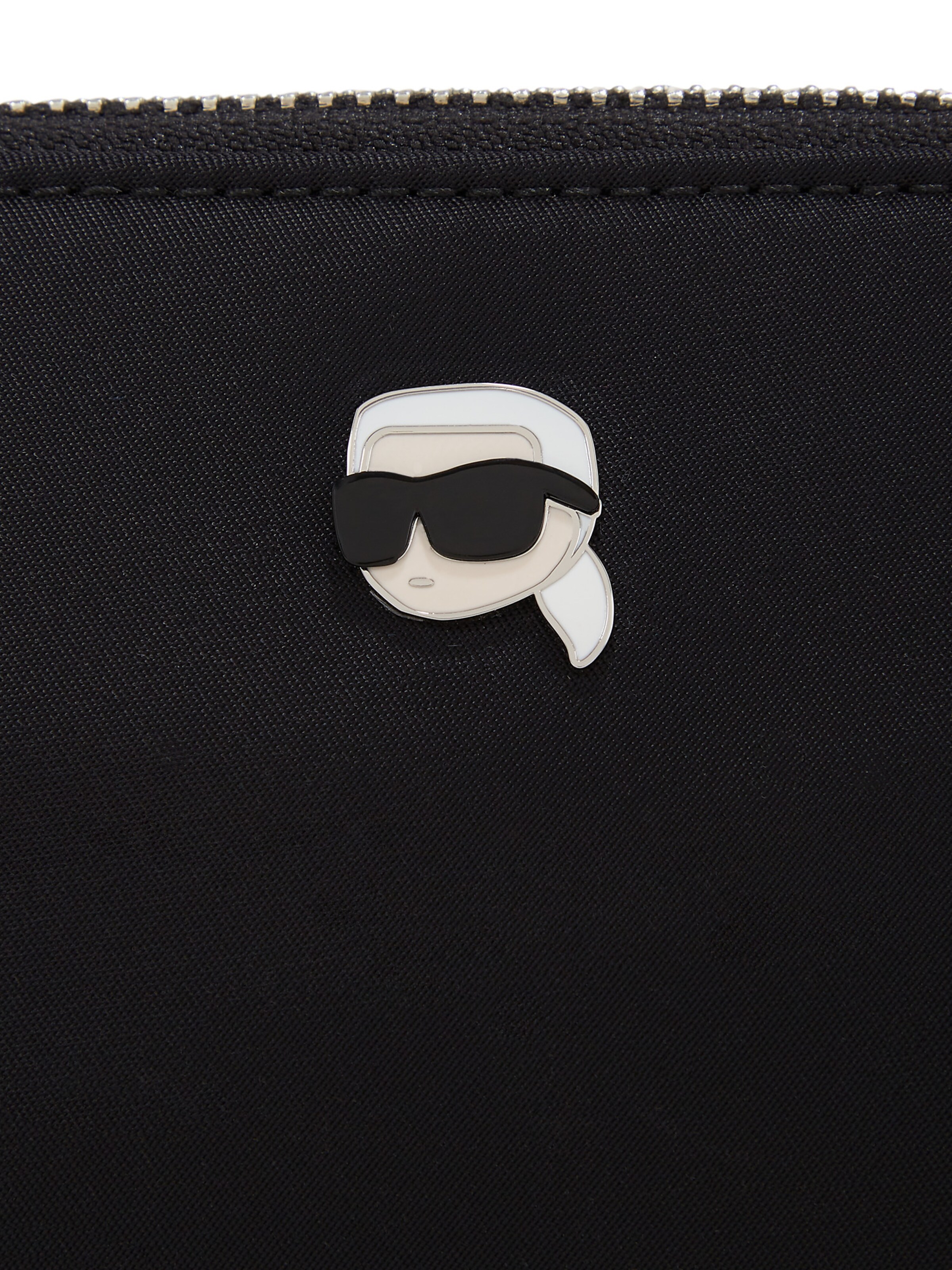 Karl Lagerfeld Τσάντα ώμου 'Ikon' σε μαύρο