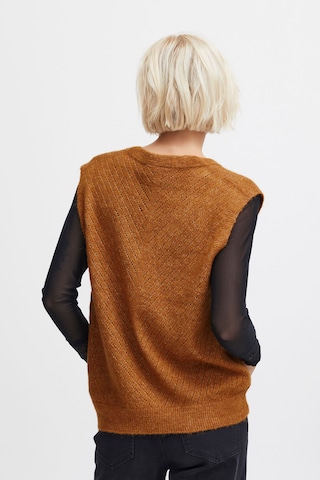 ICHI Sweater 'Kamara' in Brown