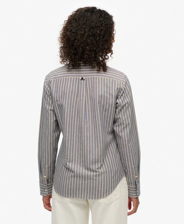 Chemisier 'Oxford' Superdry en gris