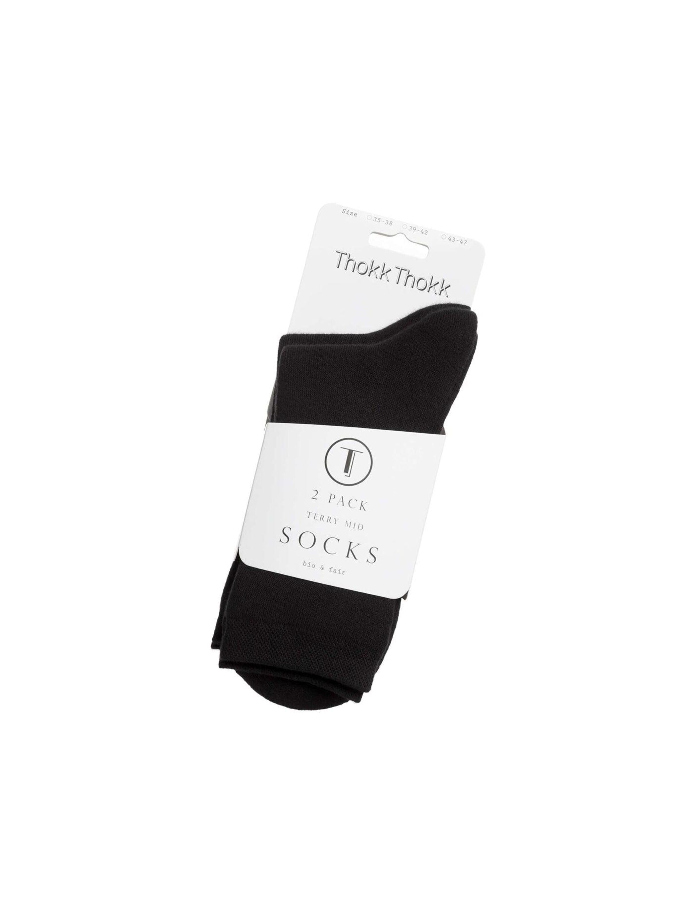 ThokkThokk Socks in Black
