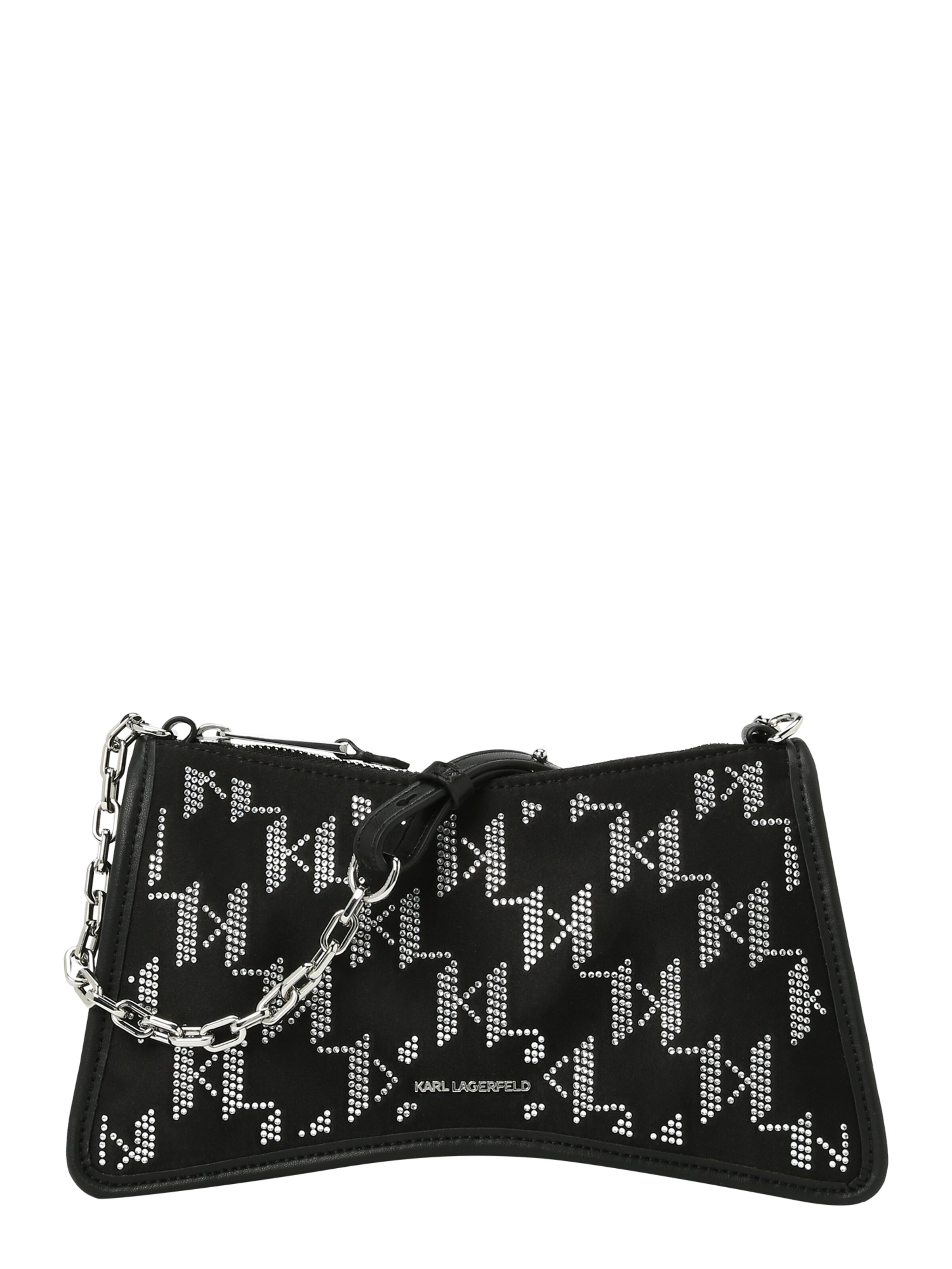 Karl Lagerfeld Crossbody bag 'Seven' in Black: front