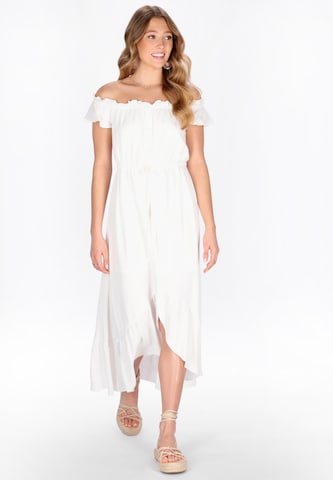 IZIA Dress in White