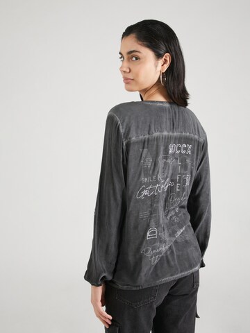 Soccx Bluse 'Memory Lane' in Grau