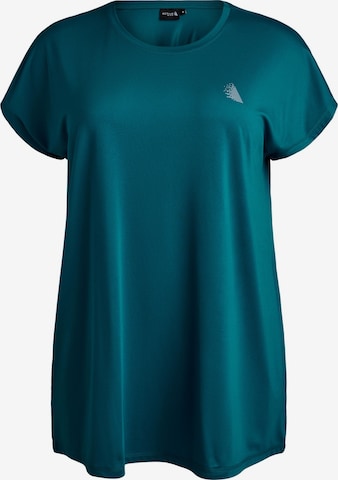 žalia Active by Zizzi Marškinėliai 'Abasic': priekis