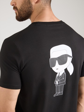 Karl Lagerfeld Μπλουζάκι σε μαύρο