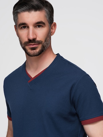 Ombre Shirt in Blauw