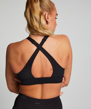 Hunkemöller Bustier Sport-BH 'Level 1' in Schwarz