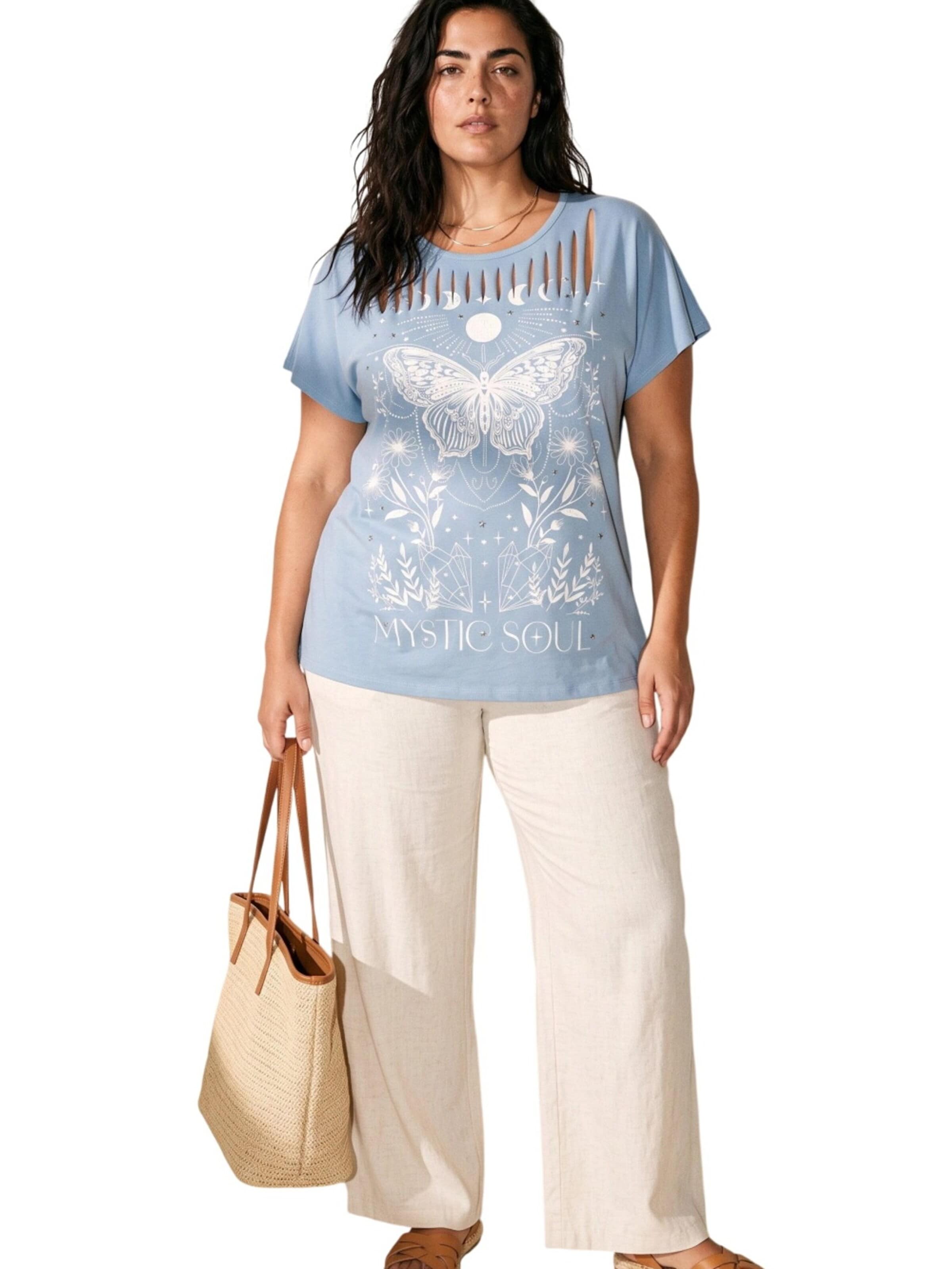 Shape Of You Shirt in Blue