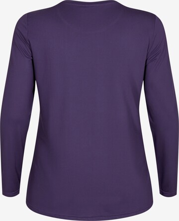 Active by Zizzi Functioneel shirt in Lila