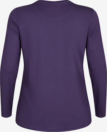 T-shirt fonctionnel Active by Zizzi en violet