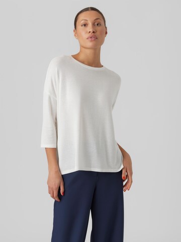 VERO MODA Pullover 'BRIANNA' i hvid: forside