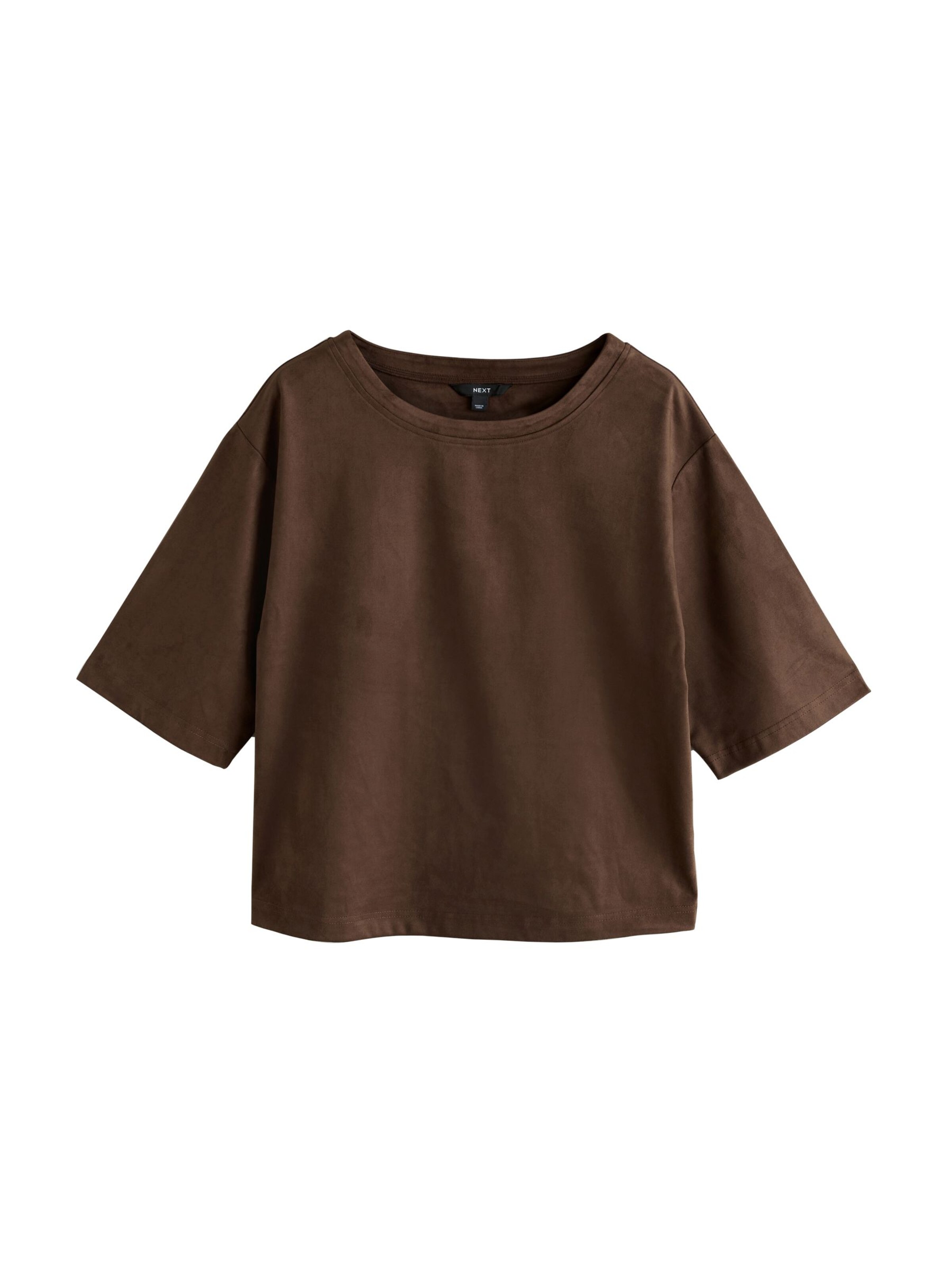 Next Shirt in Brown: front