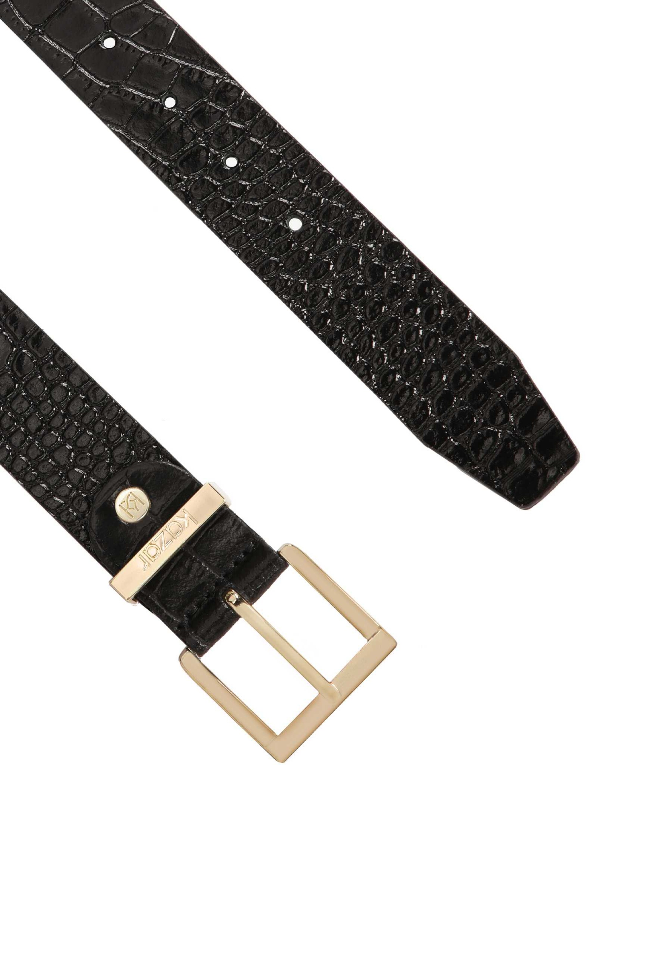 Kazar Gürtel in Schwarz