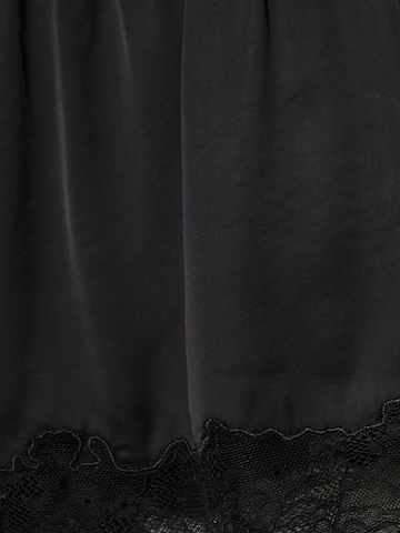 Pull&Bear Loosefit Kalhoty – černá